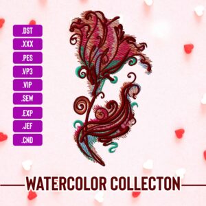 Flower Machine Embroidery Patterns – Digital Download