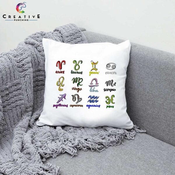 Zodiac-Signs Machine Embroidery Patterns – Digital Download - Image 2