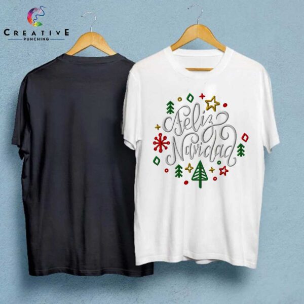 Feliz Christmas Machine Embroidery Patterns – Digital Download - Image 3