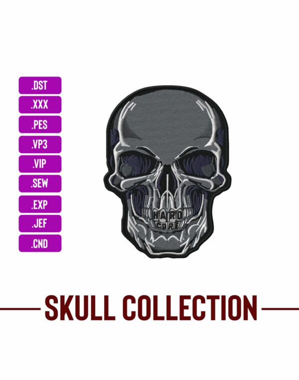 Hard-Core-Skull-Machine-Machine-Embroidery