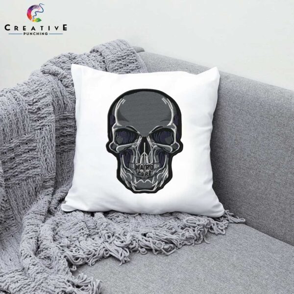 Hard Core Skull Machine Embroidery Patterns – Digital Download - Image 3