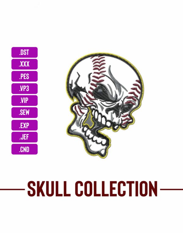 Vigilante Baseball Machine Embroidery Patterns – Digital Download