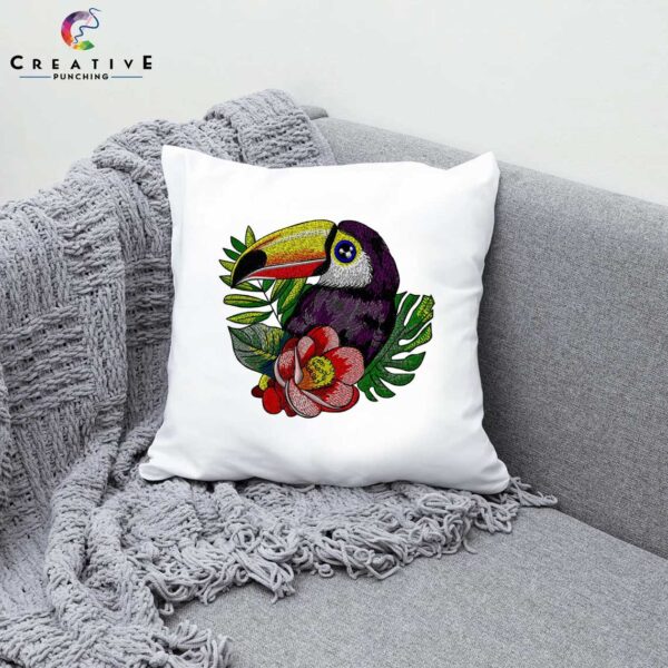 Baby Toco Toucan Machine Embroidery Patterns – Digital Download - Image 2