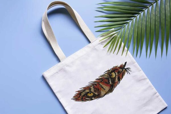 Feather Eyes Machine Embroidery Patterns – Digital Download - Image 4