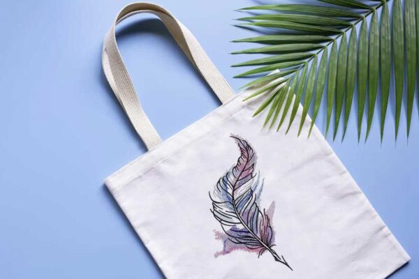 Feather Multi color Machine Embroidery Patterns – Digital Download - Image 4