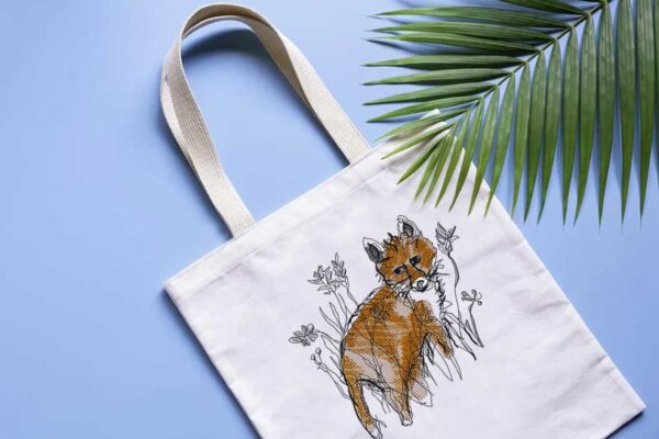 Fox Machine Embroidery Patterns – Digital Download - Image 4
