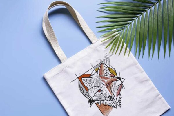 Artistic Fox Machine Embroidery Patterns – Digital Download - Image 4