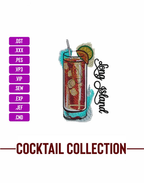 Long Island Machine Embroidery Patterns – Digital Download