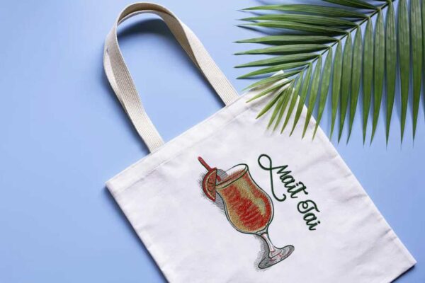 Mai Tai Machine Embroidery Patterns – Digital Download - Image 4