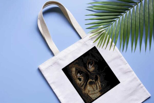 Baby Monkey Machine Embroidery Patterns – Digital Download (2-Sizes) - Image 3