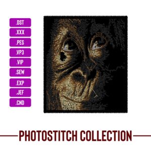 Baby Monkey Machine Embroidery Patterns – Digital Download
