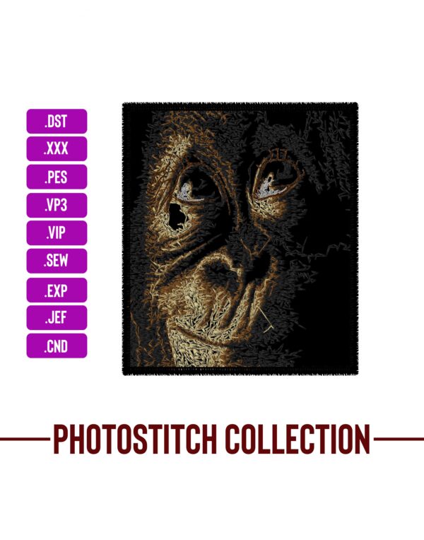Baby Monkey Machine Embroidery Patterns – Digital Download