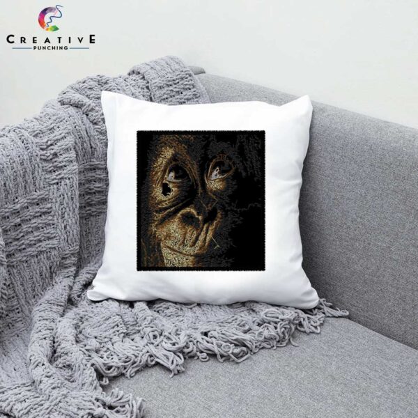 Baby Monkey Machine Embroidery Patterns – Digital Download (2-Sizes) - Image 2