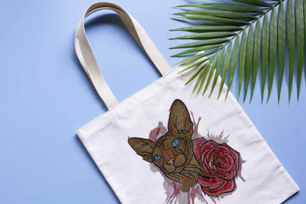 Sphynx CatMachine Embroidery Patterns – Digital Download - Image 4