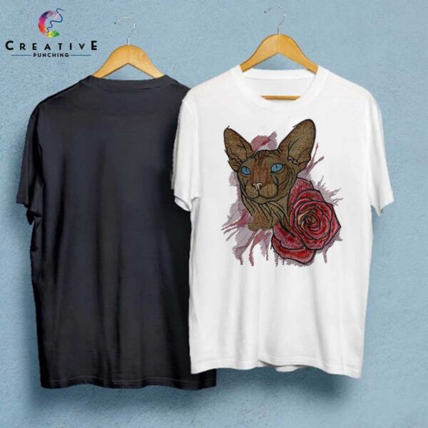 Sphynx CatMachine Embroidery Patterns – Digital Download - Image 2