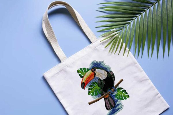 Toco Toucan Machine Embroidery Patterns – Digital Download - Image 4