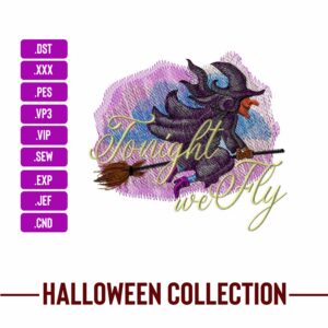 Tonight we fly Machine Embroidery Patterns – Digital Download