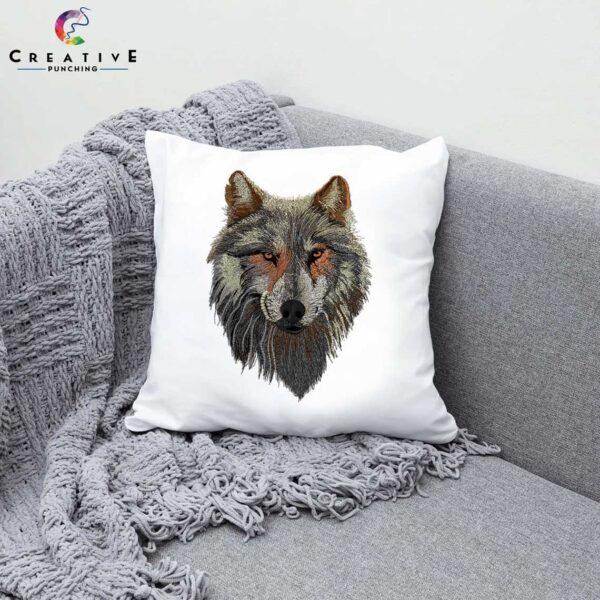 Wolf Machine Embroidery Patterns – Digital Download - Image 3