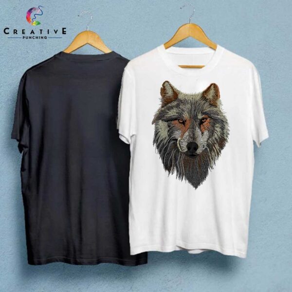 Wolf Machine Embroidery Patterns – Digital Download - Image 2