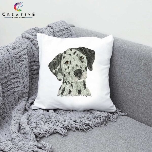 Dalmatian dog Machine Embroidery Patterns – Digital Download (2 Sizes) - Image 3