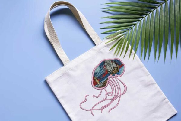 Jellyfish Machine Embroidery Patterns – Digital Download - Image 4