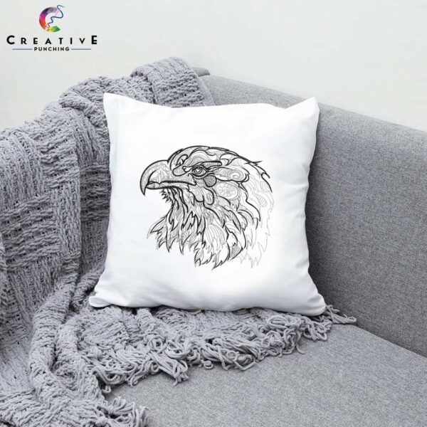 American Eagle Sketching Machine Embroidery Designs – Digital Download - Image 2