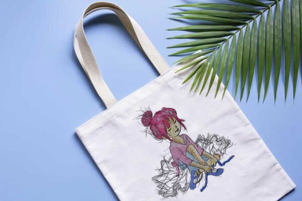 Ballet Dancing Doll Embroidery Designs Machine Embroidery Patterns – Digital Download