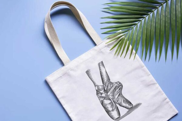 Ballet Dancing Sketching Embroidery Designs Sketching Machine Embroidery Designs – Digital Download - Image 3