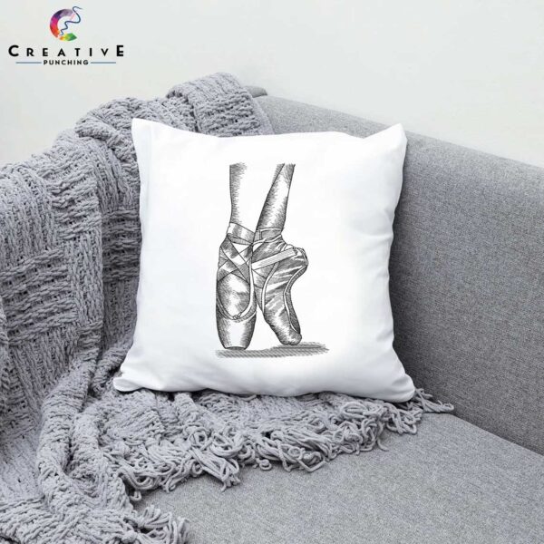 Ballet Dancing Sketching Embroidery Designs Sketching Machine Embroidery Designs – Digital Download - Image 2