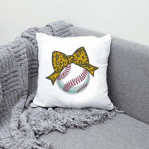 Baseball Bow Embroidery Design Sketching Embroidery Designs Machine Embroidery Patterns – Digital Download - Image 3