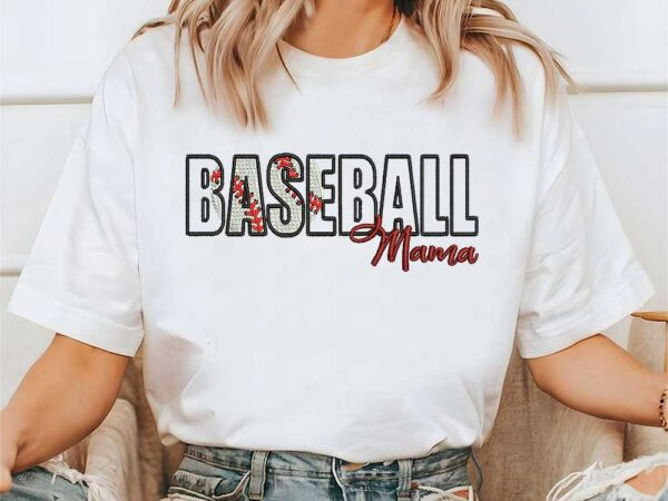 Baseball Mama Embroidery Design Sketching Embroidery Designs Machine Embroidery Patterns – Digital Download - Image 4