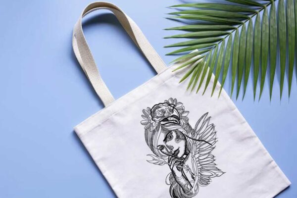 Fairy Embroidery Sketching Embroidery Designs Machine Embroidery Patterns – Digital Download - Image 3