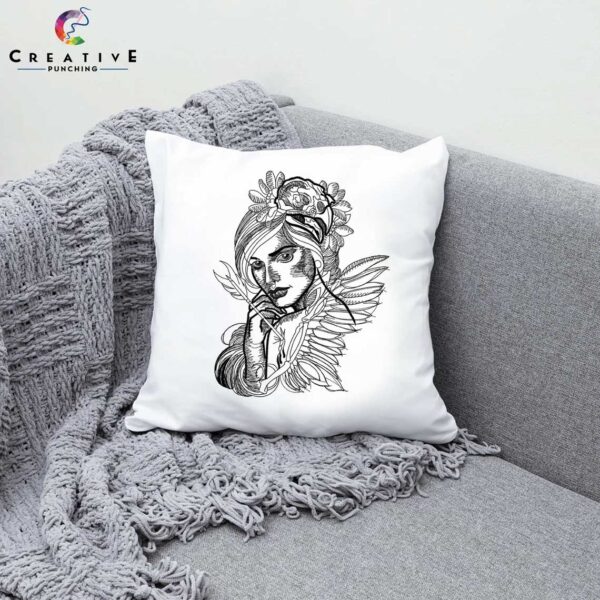 Fairy Embroidery Sketching Embroidery Designs Machine Embroidery Patterns – Digital Download - Image 2