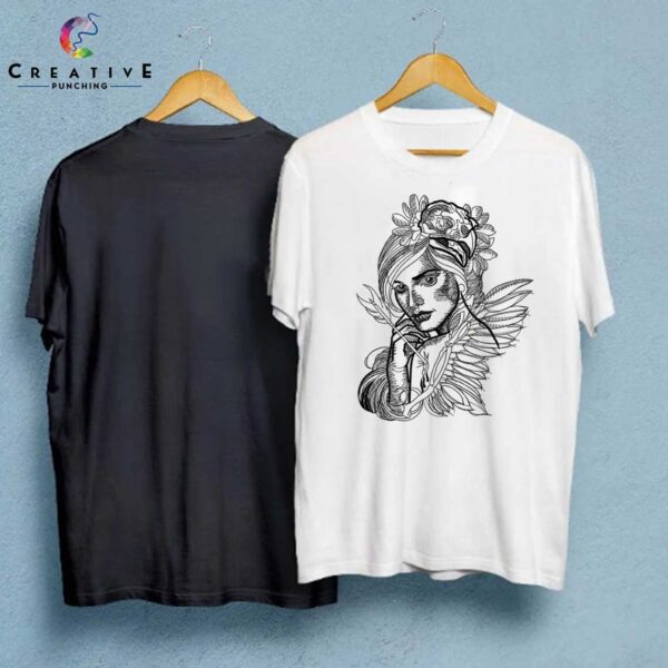 Fairy Embroidery Sketching Embroidery Designs Machine Embroidery Patterns – Digital Download