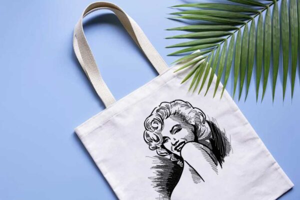 Marilyn Monroe Sketching Machine Embroidery Designs – Digital Download - Image 2