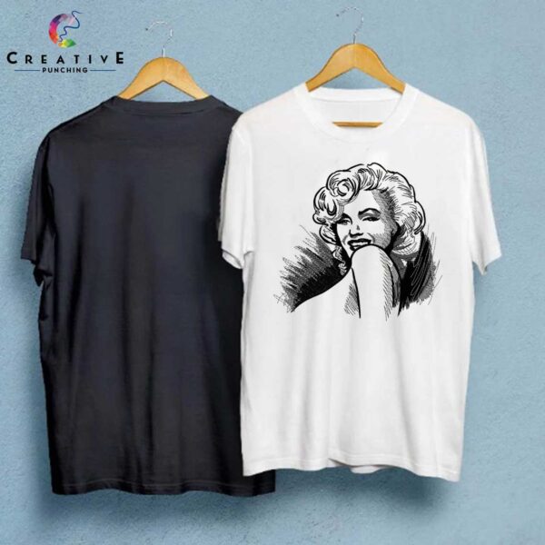 Marilyn Monroe Sketching Machine Embroidery Designs – Digital Download - Image 3