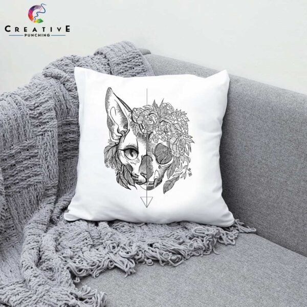 Sugar Cat Machine Embroidery Sketching Embroidery Designs Machine Embroidery Patterns – Digital Download - Image 2