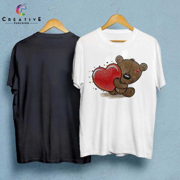Teddy Bear Valentine's Machine Embroidery Patterns – Digital Download - Image 2