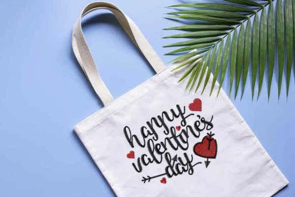 Happy Valentine's Embroidery Designs Machine Embroidery Patterns – Digital Download - Image 2
