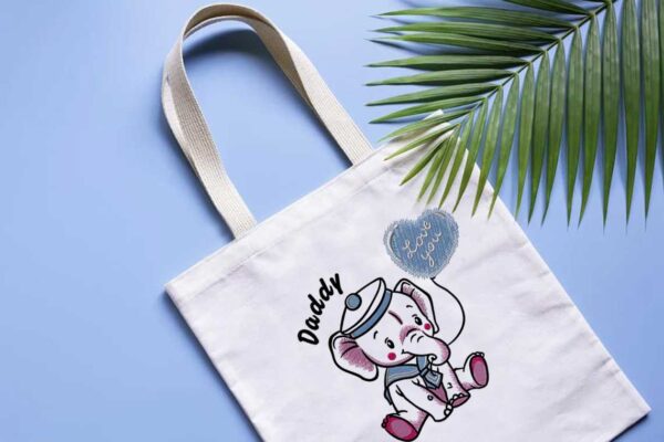 Little Elephant Valentines Day Embroidery Designs Machine Embroidery Patterns – Digital Download - Image 2