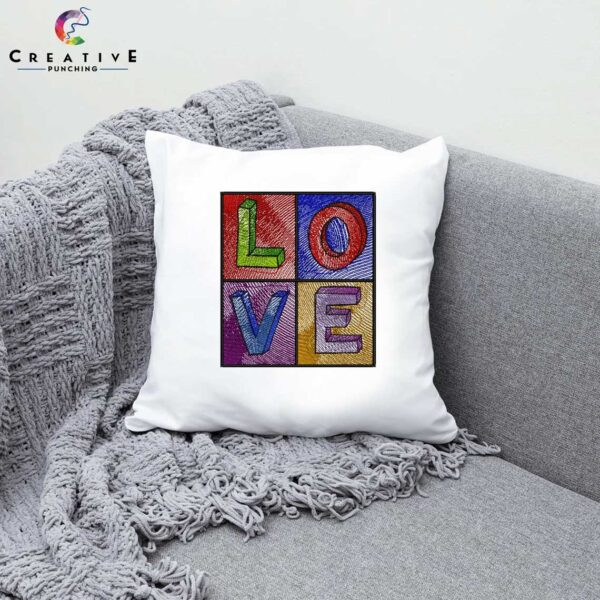 Love Heart Valentine's Embroidery Designs Patterns 2 sizes- Digital Download