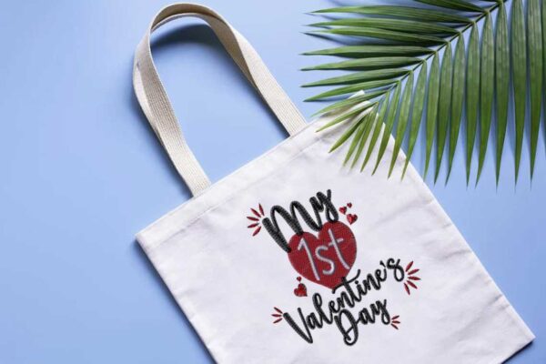 My 1st Valentines Embroidery Designs Machine Embroidery Patterns – Digital Download - Image 2