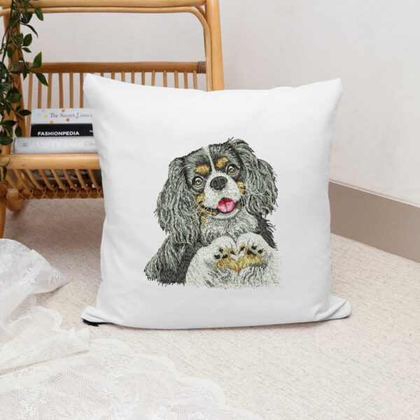 Cavalier King Charles Spaniel Dog Machine Embroidery Patterns ( 2 sizes) - Digital Download