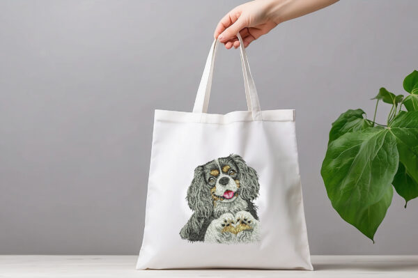 Cavalier King Charles Spaniel Dog Machine Embroidery Patterns ( 2 sizes)  - Digital Download - Image 4